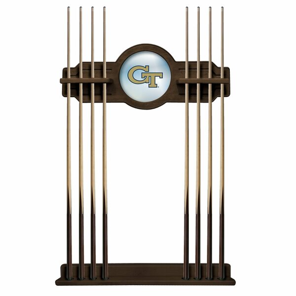 Holland Bar Stool Co Georgia Tech Cue Rack in Navajo Finish CueNavGATech